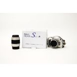 A boxed Nikon Pronea S camera, together with a Nikon Hoya 46mm lens.