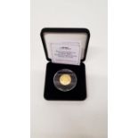 A Jubilee Mint £1 22ct gold commemorative presentation coin, The Centenary of WW1 issued from
