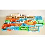 Sixty Boxed Marklin HO Coaches and Rolling Stock, Including 8428, 4028, 8328 etc.