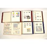 Seventeen stamp albums containing mostly British Protectorate and Commonwealth stamps, Countries