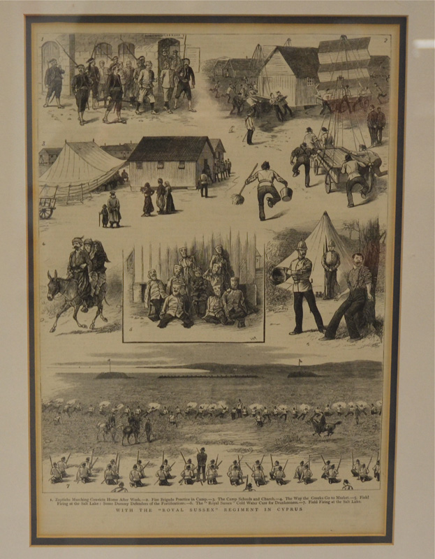 Commemorative set of four engravings, Operation Tosca and 22nd Regiment of Royal Artillery, 53cm x - Image 6 of 15
