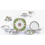 A Royal Grafton part tea service in the 'Academy' pattern, transfer printed decoration of roses on a