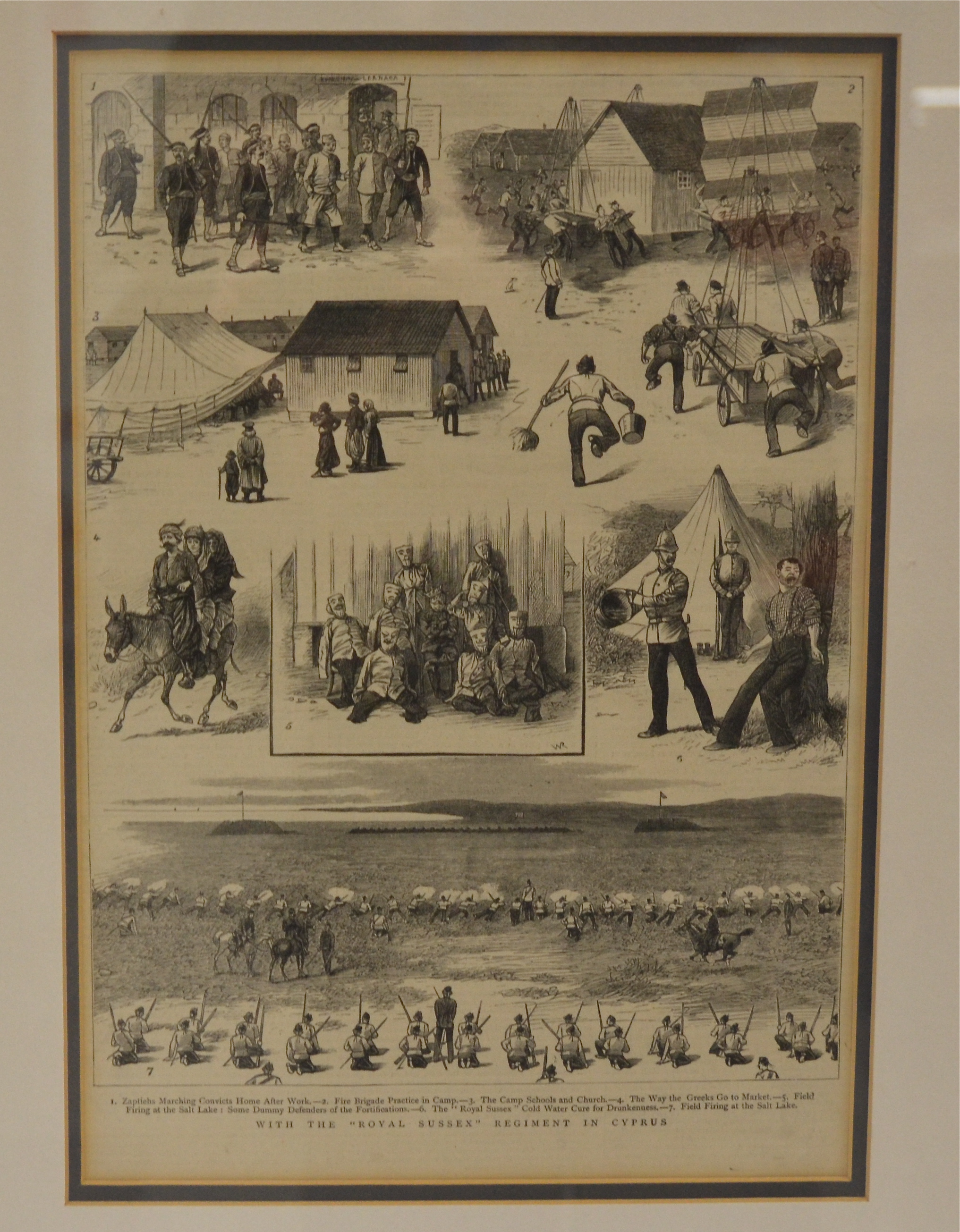 Commemorative set of four engravings, Operation Tosca and 22nd Regiment of Royal Artillery, 53cm x - Image 5 of 15