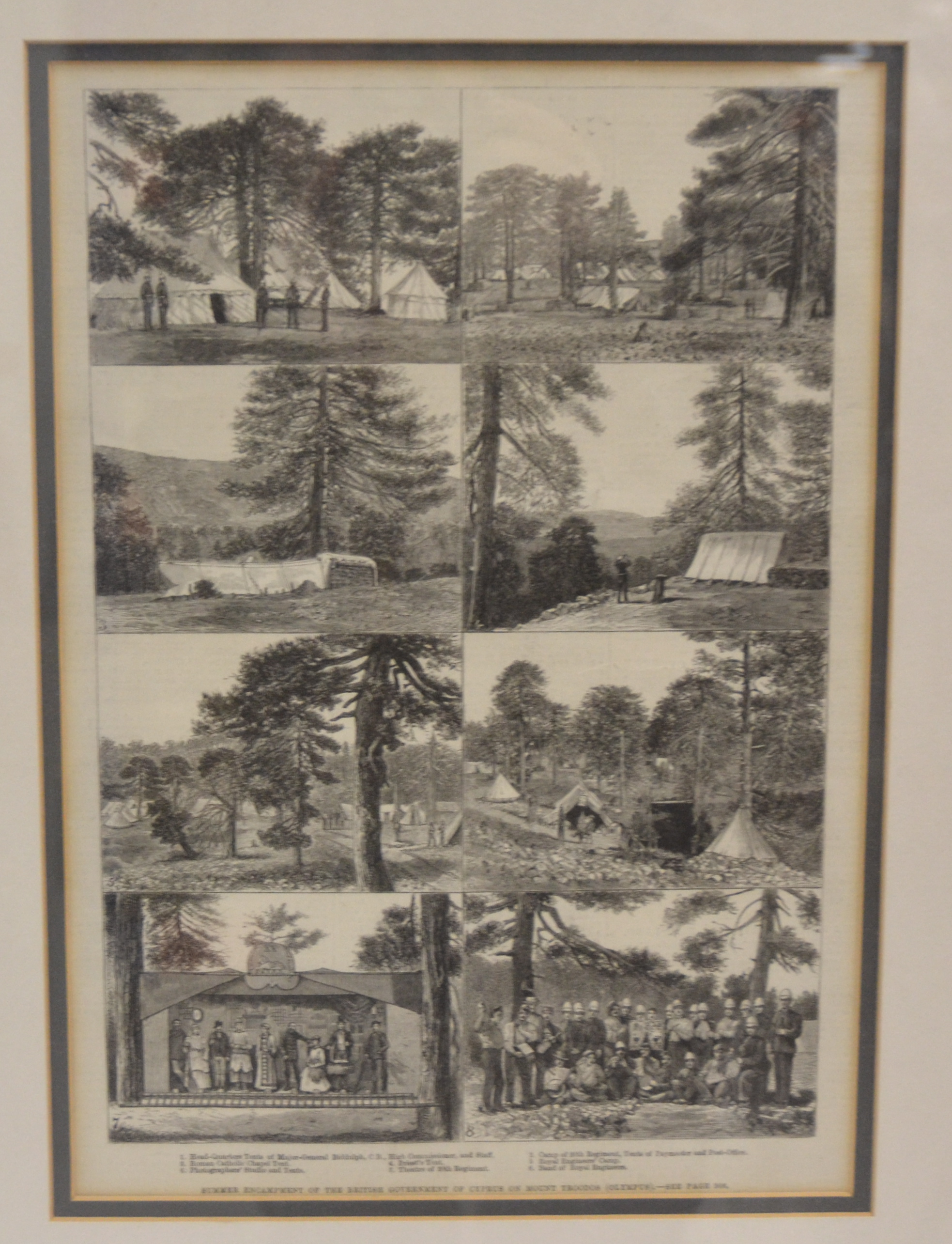 Commemorative set of four engravings, Operation Tosca and 22nd Regiment of Royal Artillery, 53cm x - Image 14 of 15