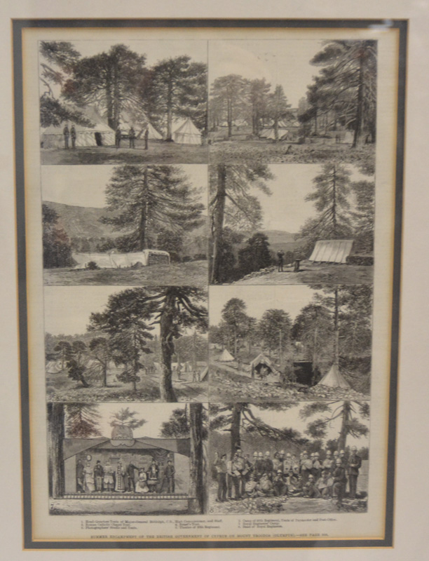 Commemorative set of four engravings, Operation Tosca and 22nd Regiment of Royal Artillery, 53cm x - Image 15 of 15