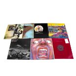 Progressive Rock LPs, seven albums of mainly Progressive and Classic Rock comprising King