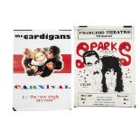 Cardigans Posters, Two Cardigans posters for the 1995 single release of “Carnival", this the first