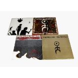 Einsturzende Neubauten LPs, four albums comprising ½ Mensch (Double - White Label Test pressing in