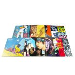 Rolling Stones LPs, twelve albums comprising Some Girls, Goat's Head Soup, It's Only Rock n Roll,