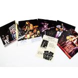 Neil Young / Signature / Bridge School, set of five limited edition prints of Neil Young live