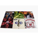 Progressive Rock LPs, ten reissue albums of mainly Progressive and Heavy Rock comprising Ben - S/