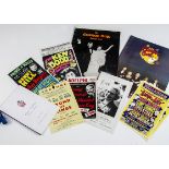 Theatre Memorabilia, a variety of memorabilia including The Charlie Girl Picture book autographed by