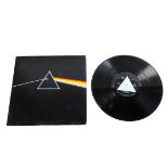 Pink Floyd LP, Dark Side of the Moon LP - UK 1973 First Press with Solid Blue Triangle Labels -