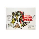 Hammer / The Legend Of The 7 Golden Vampires (1974) UK Quad Poster, Hammer Studios The Legend Of The