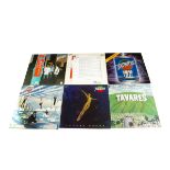 Tavares LPs, approximately eighty Tavares albums with titles including Future Bound, Sky High,
