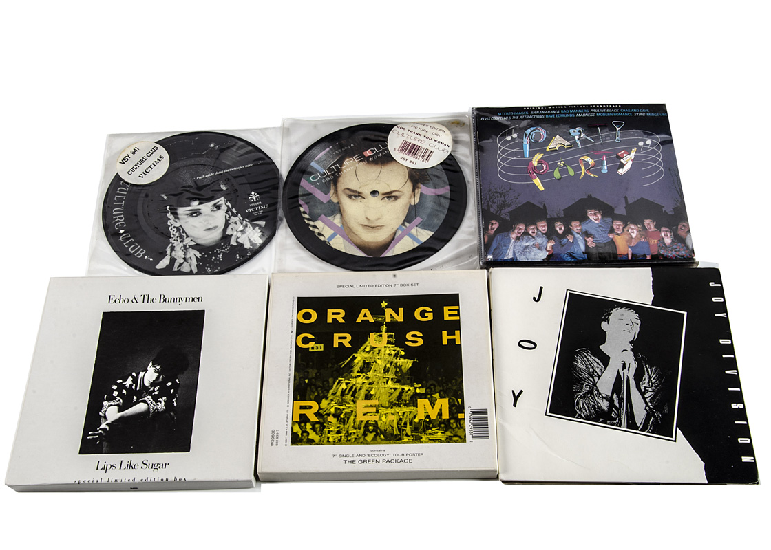 7" Box Sets / Picture Discs, eight picture disc singles and six Box Set 7" singles - all picture