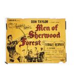 Men Of Sherwood Forest UK Quad Poster, Men Of Sherwood Forest UK Quad poster, this being a very