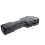 Chainsaw Guitar Case, a solid hard plastic Chainsaw guitar case with all aspects in good condition