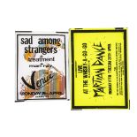 New Wave / Sad Among Strangers Posters, Two New Wave gig posters comprising for Sad Among Strangers,
