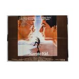 Karate Kid (1984) UK Quad Poster, light creasing along bottom edge, otherwise in very good