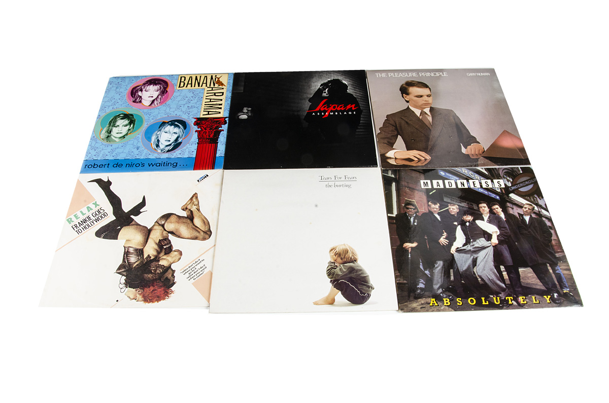 Pop LPs / 12" Singles, approximately seventeen albums and seventy 12" singles of mainly Seventies