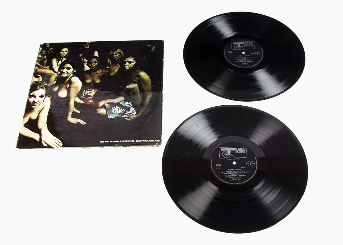Jimi Hendrix Experience LP, Electric Ladyland Double Album - Original UK Stereo release 1968 on