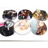 Madonna Picture Discs plus, twenty albums and 12" singles including eight picture discs - Picture