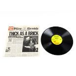 Jethro Tull LP, Thick As A Brick LP - Original UK release 1972 on Chrysalis (CHR 1003) - Newspaper