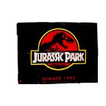 Jurassic Park (1993) advance UK Quad Poster, advance poster for this iconic adventure film