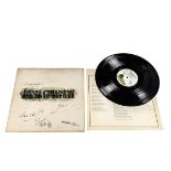 King Crimson LP / Signatures, Starless and Bible Black Album - Signed to the front by Robert