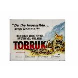 UK Quad Posters / War Films, ten UK quads, mainly War and War related films comprising Tobruk,