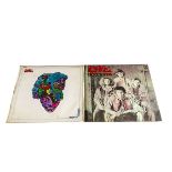 Love LPs, two UK Stereo albums on the Elektra Red / Silver label comprising Forever Changes (Fully