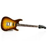 The Heritage Electric Guitar, The Heritage 'STAT' electric guitar tobacco burst, good condition with