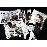 Addams Family / Sergeant Bilko, nearly three hundred and fifty b/w prints split relatively equally