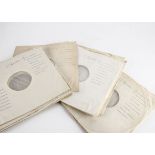 Emitex Inner Sleeves, approximately one hundred Original Emitex LP inners, mainly in VG+ to