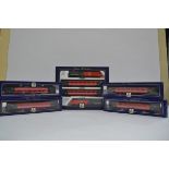 Lima OO Gauge British Outline Virgin High Speed Train Pack and Coaches, a boxed L149916 four car