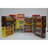 Exclusive First Editions Overseas Buses, a boxed group 1:76 scale including Australian models 27111,