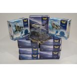 Corgi Aviation Archive 1:72 Scale Jet Fighter Power Series Aircraft, ten boxed limited edition