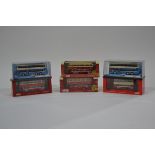 Cars Workshop 1:76 Model Buses, 38601 (2), 38102, 38001, 38002, 38202, in original cases, E, cases