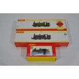Hornby (China) OO Gauge Steam Locomotives, three boxed examples R2679 GWR Class AIX Terrier