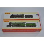 Hornby (China) OO Gauge Steam Locomotives and Tenders, a boxed duo of N15 Class locomotives R2582