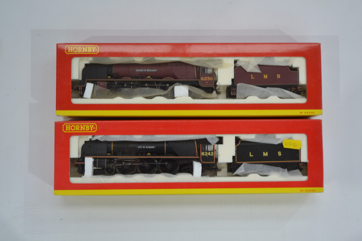 Hornby (China) OO Gauge Steam Locomotives and Tenders, a boxed duo of Duchess Class locomotives - Image 2 of 2