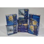 Corgi Aviation Archive 1:72 Scale WWII American Aircraft, nine boxed limited edition examples,