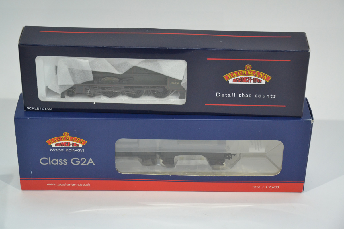 Bachmann OO Gauge Steam Locomotives and Tenders, two boxed examples Class G2A 31-475A with non
