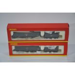 Hornby (China) OO Gauge Steam Locomotives and Tenders, a boxed duo of Bullied West Country Class