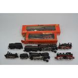 HO Gauge Steam Locomotives by Rivarossi and Jouef, an unboxed group Jouef SNCF 23.C.60 (2)
