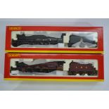Hornby (China) OO Gauge Steam Locomotives and Tenders, a boxed duo of Princess Class locomotives