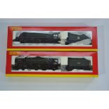 Hornby (China) OO Gauge Steam Locomotives and Tenders, a boxed duo of Britannia Class 7mt