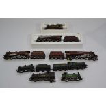 OO Gauge Unboxed Pre British Rail Steam Locomotives and Tenders, various railway companies, Hornby