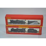Hornby (China) OO Gauge Steam Locomotives and Tenders, a boxed duo of Castle Class locomotives,
